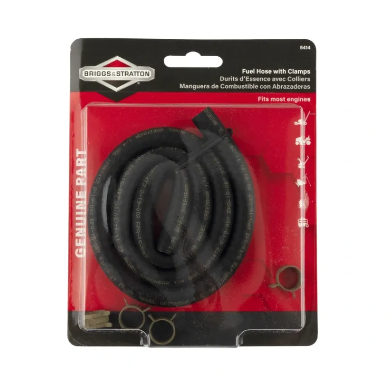 Briggs and Stratton 5414K FUEL HOSE WITH CLAMPS - Equipment Parts for Your Tool Power Engine Needs Hot